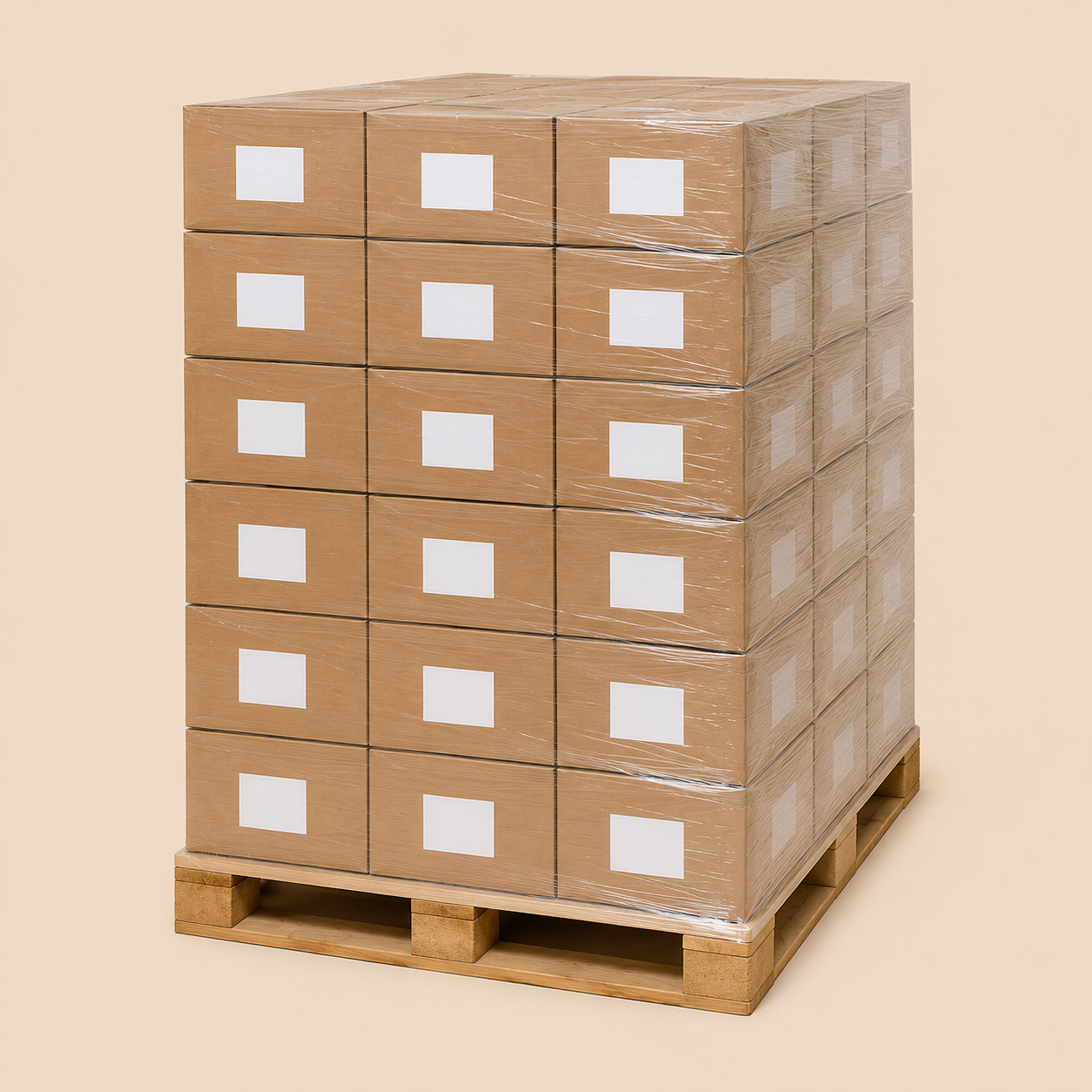 BULK Pallet - POS Thermal Paper Rolls 4.125" x 125' – (72 Cases, 3,600 Rolls) - Includes Freight
